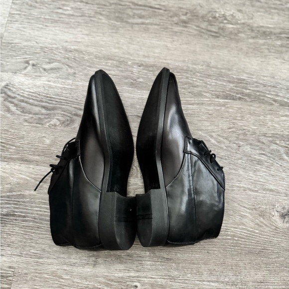 Men\'s Black Leather Calvin Klein Lace-Up Chukka Boots main image 8